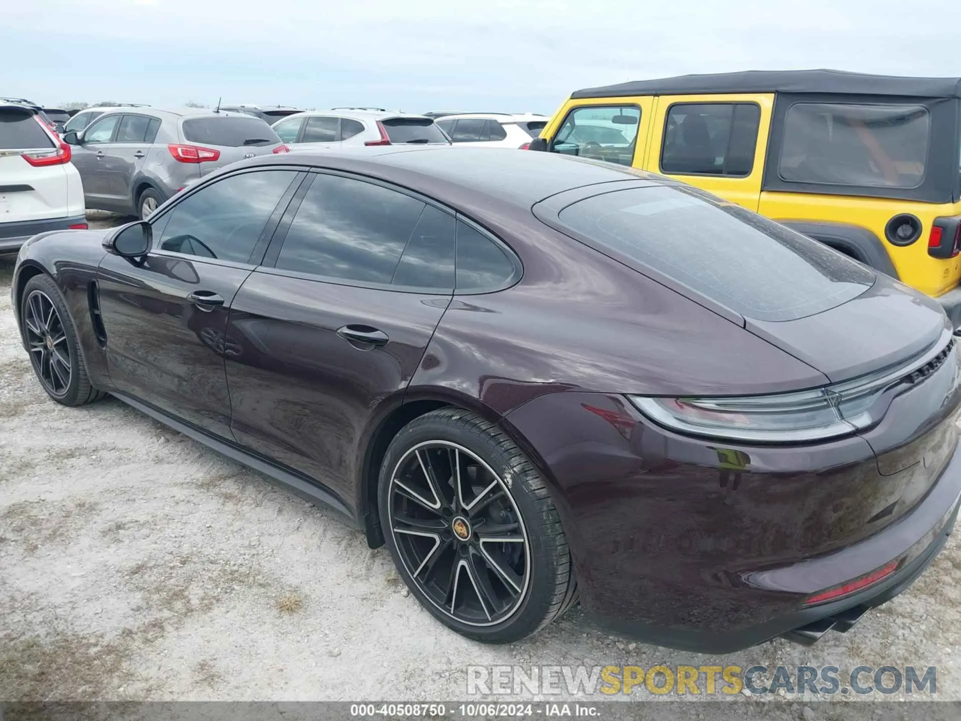 3 Photograph of a damaged car WP0AJ2A78PL103376 PORSCHE PANAMERA 2023