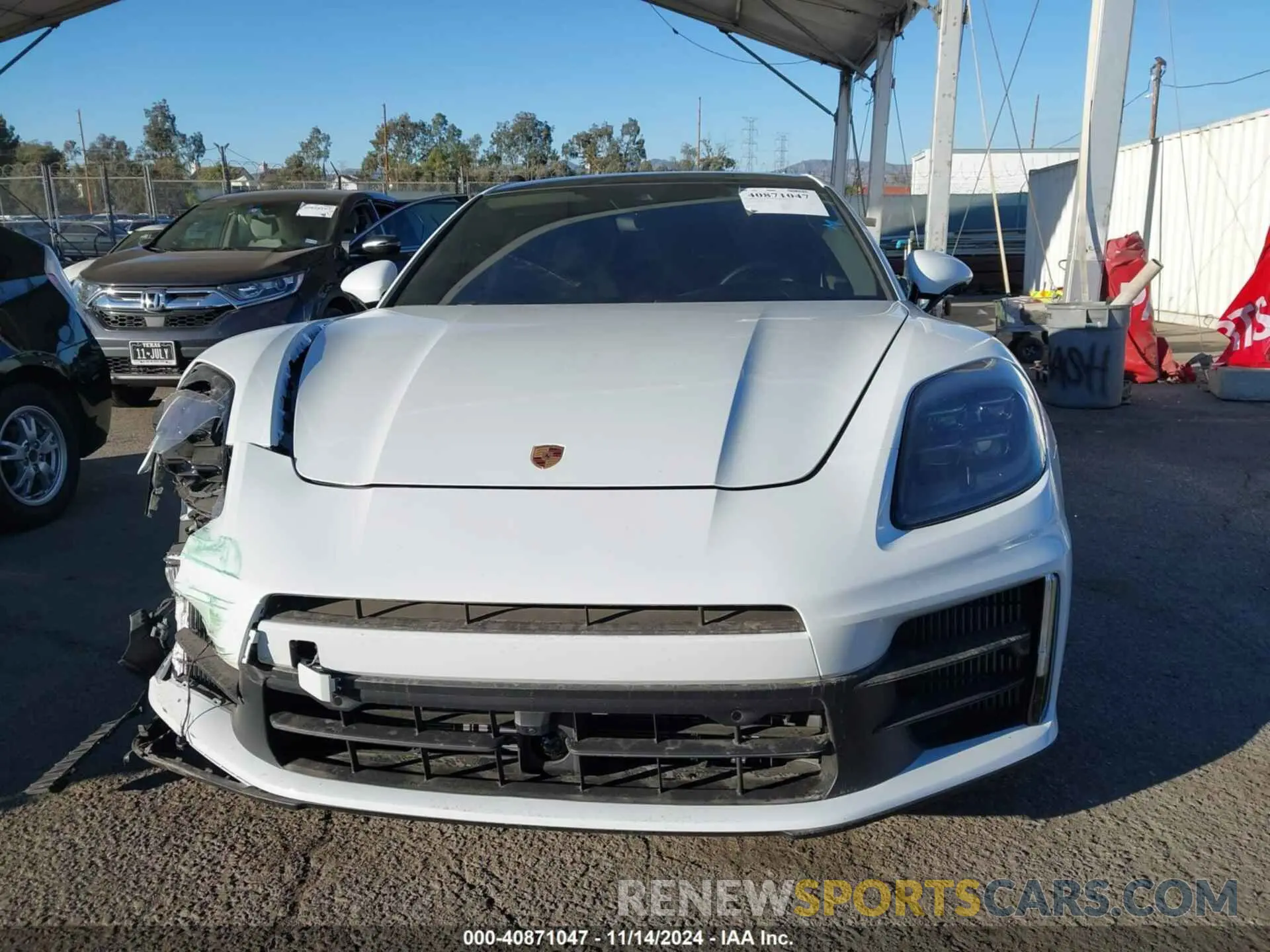 12 Photograph of a damaged car WP0AA2YA0RL007150 PORSCHE PANAMERA 2024