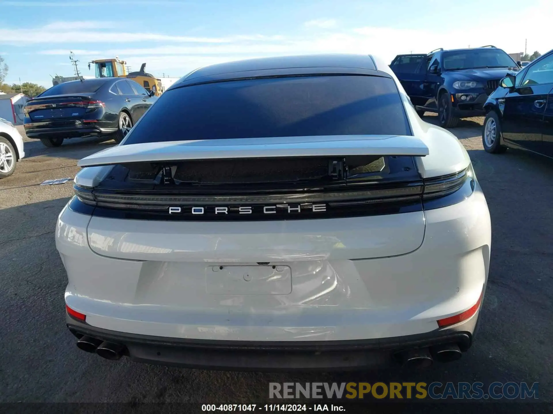 16 Photograph of a damaged car WP0AA2YA0RL007150 PORSCHE PANAMERA 2024