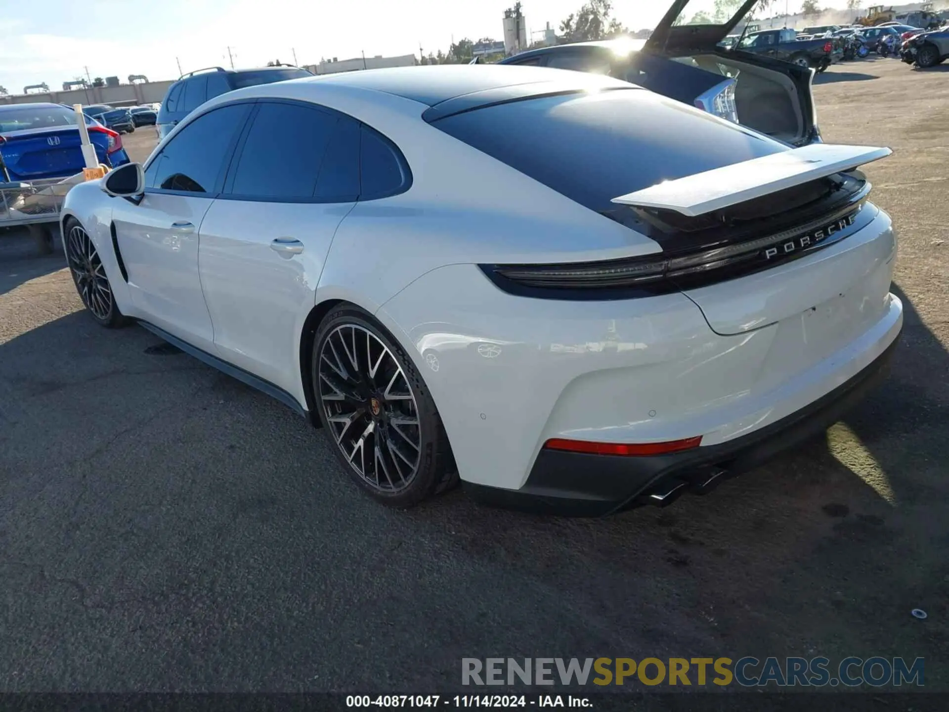 3 Photograph of a damaged car WP0AA2YA0RL007150 PORSCHE PANAMERA 2024
