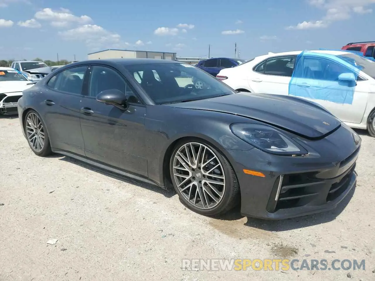 4 Photograph of a damaged car WP0AA2YA7RL001006 PORSCHE PANAMERA 2024