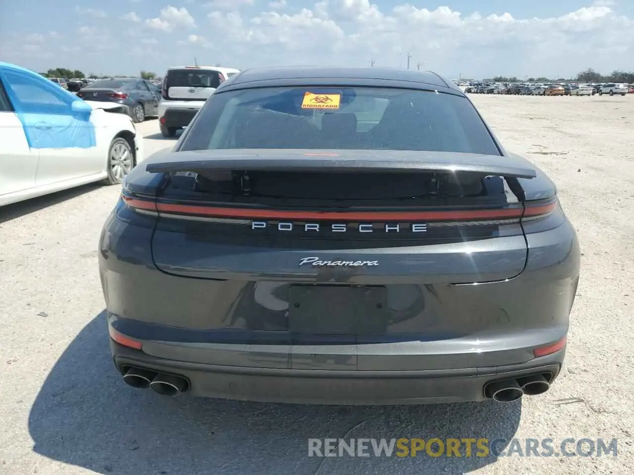 6 Photograph of a damaged car WP0AA2YA7RL001006 PORSCHE PANAMERA 2024