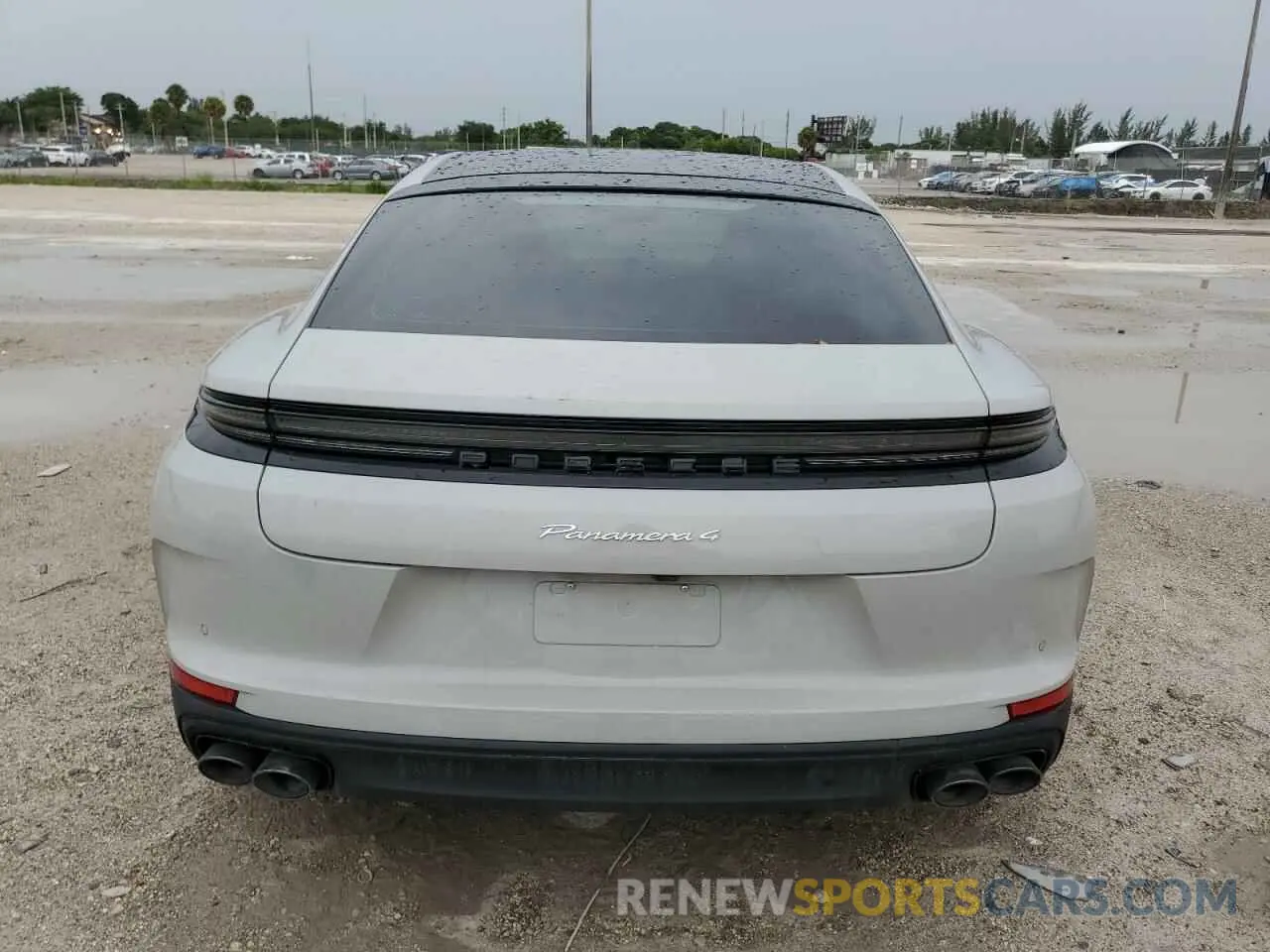 6 Photograph of a damaged car WP0AA2YA7RL005833 PORSCHE PANAMERA 2024