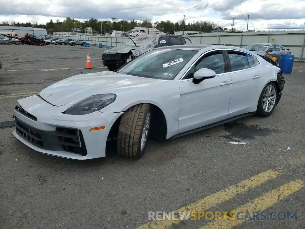 1 Photograph of a damaged car WP0AA2YA8RL007476 PORSCHE PANAMERA 2024