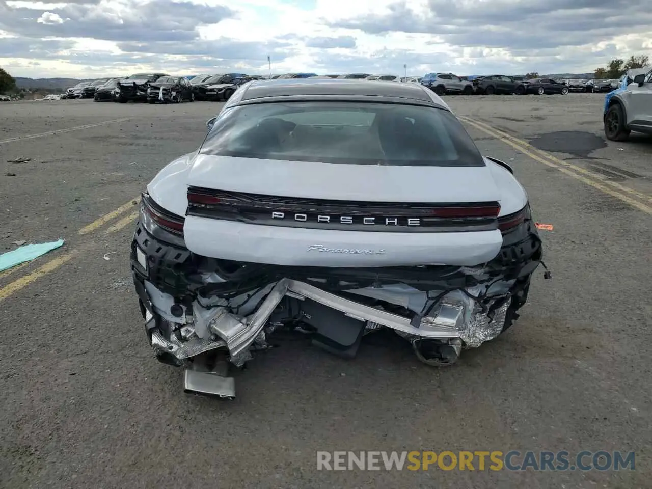 6 Photograph of a damaged car WP0AA2YA8RL007476 PORSCHE PANAMERA 2024