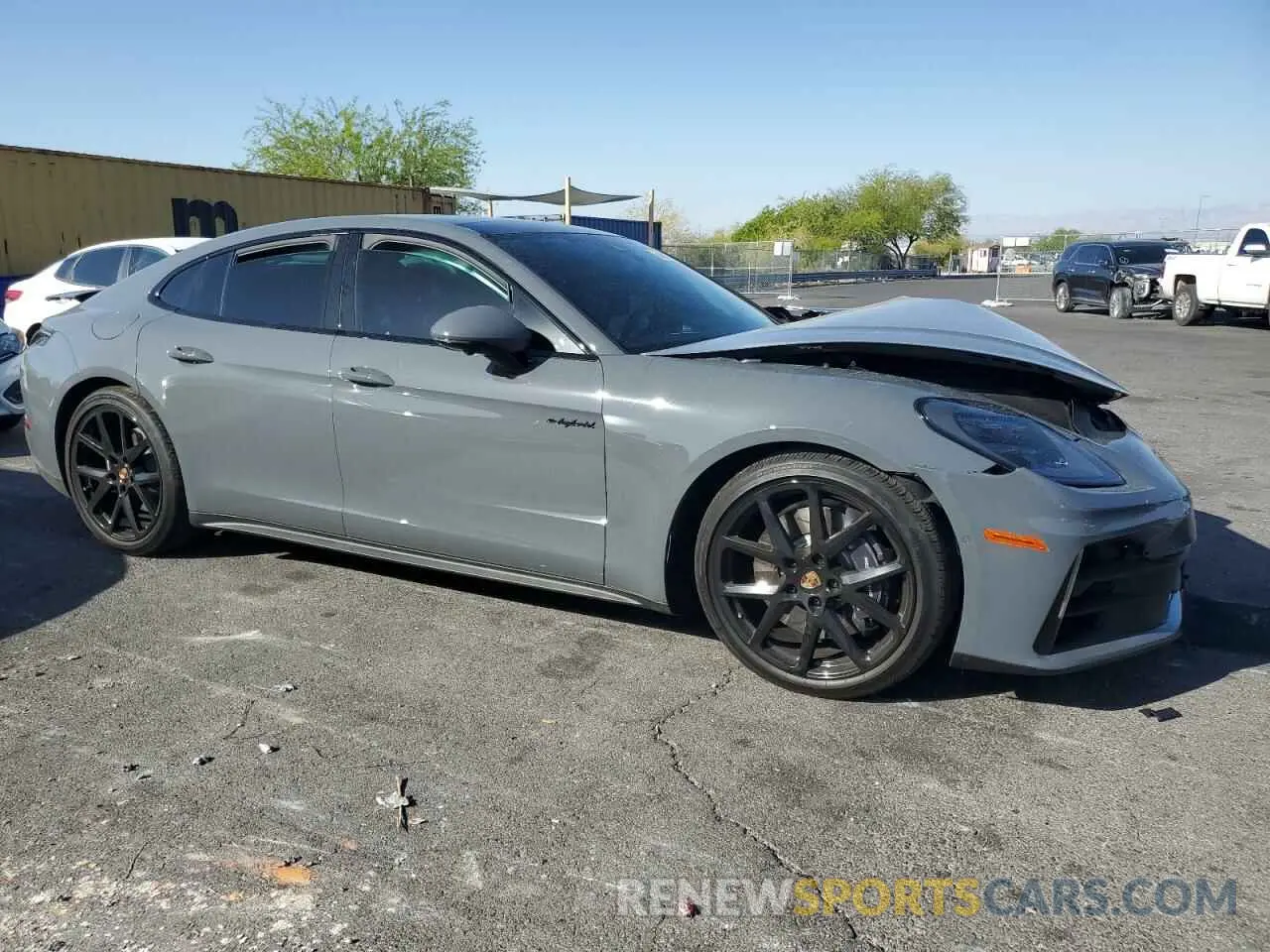 4 Photograph of a damaged car WP0AE2YA5SL046438 PORSCHE PANAMERA 2025