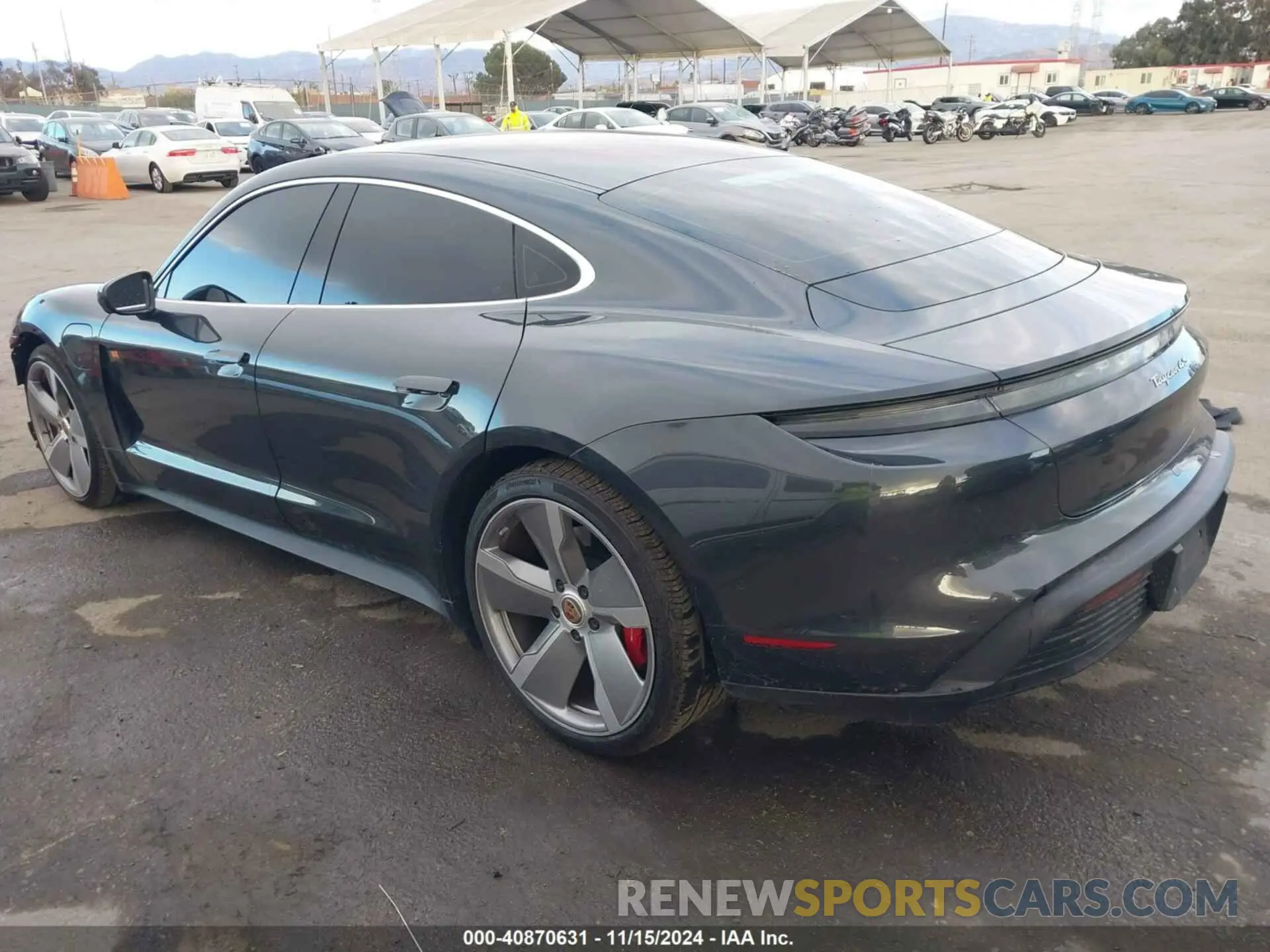 3 Photograph of a damaged car WP0AB2Y11LSA54278 PORSCHE TAYCAN 2020