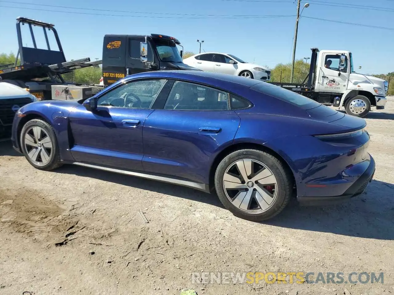 2 Photograph of a damaged car WP0AB2Y13LSA53181 PORSCHE TAYCAN 2020