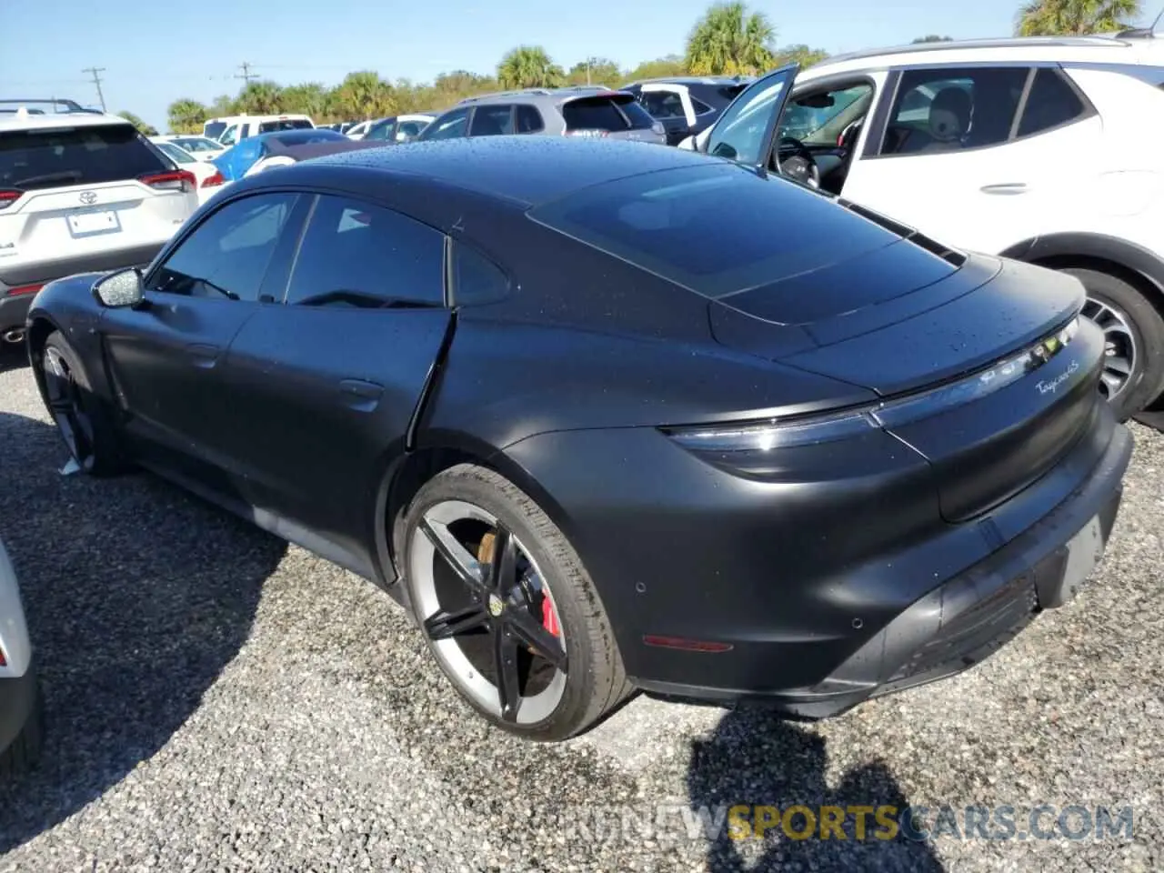 2 Photograph of a damaged car WP0AB2Y14LSA53738 PORSCHE TAYCAN 2020