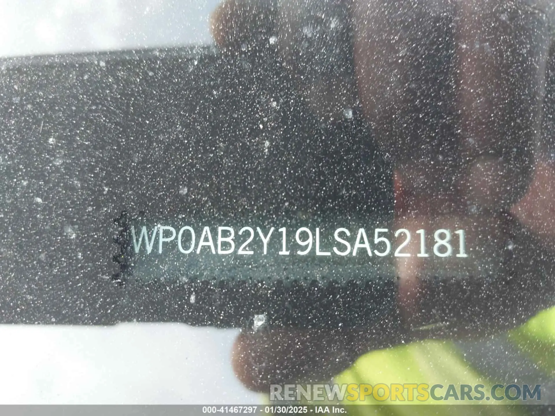 9 Photograph of a damaged car WP0AB2Y19LSA52181 PORSCHE TAYCAN 2020