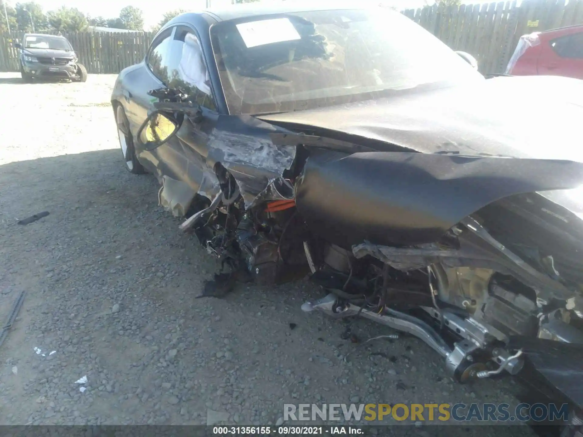 6 Photograph of a damaged car WP0AC2Y17LSA72460 PORSCHE TAYCAN 2020