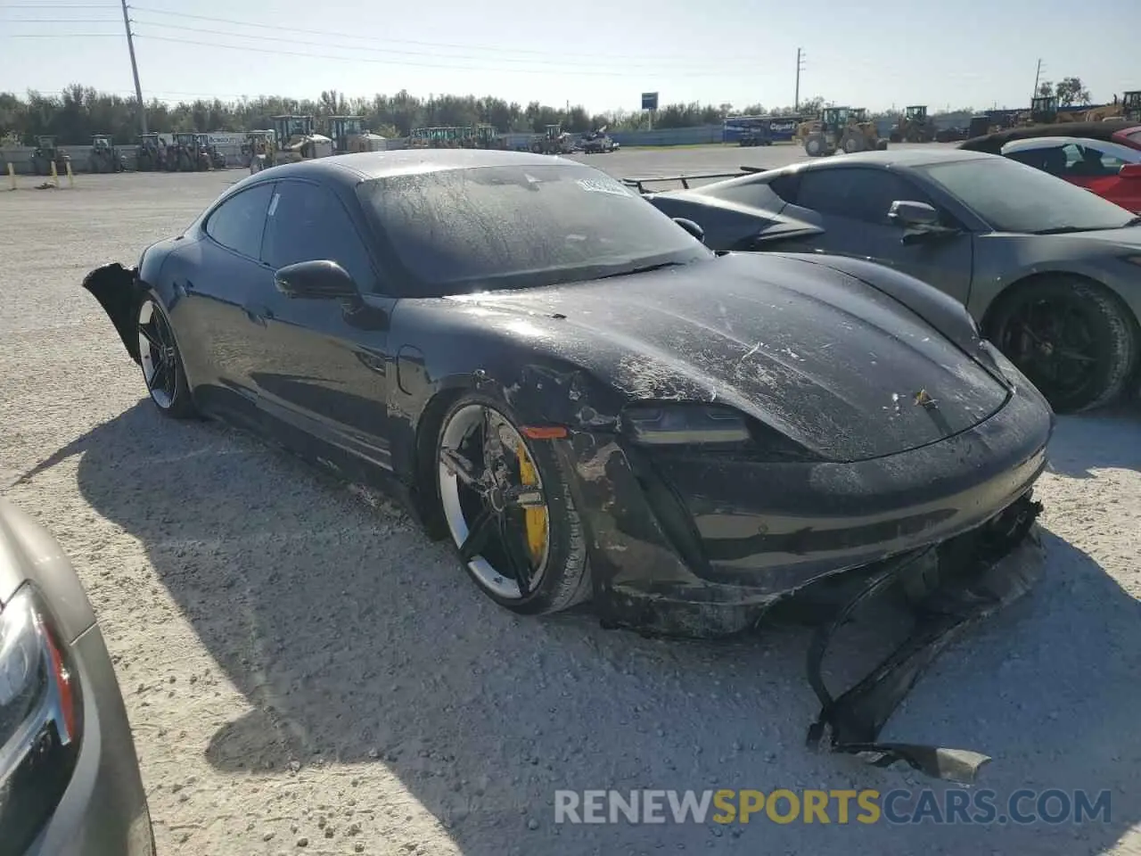 4 Photograph of a damaged car WP0AC2Y18LSA70751 PORSCHE TAYCAN 2020