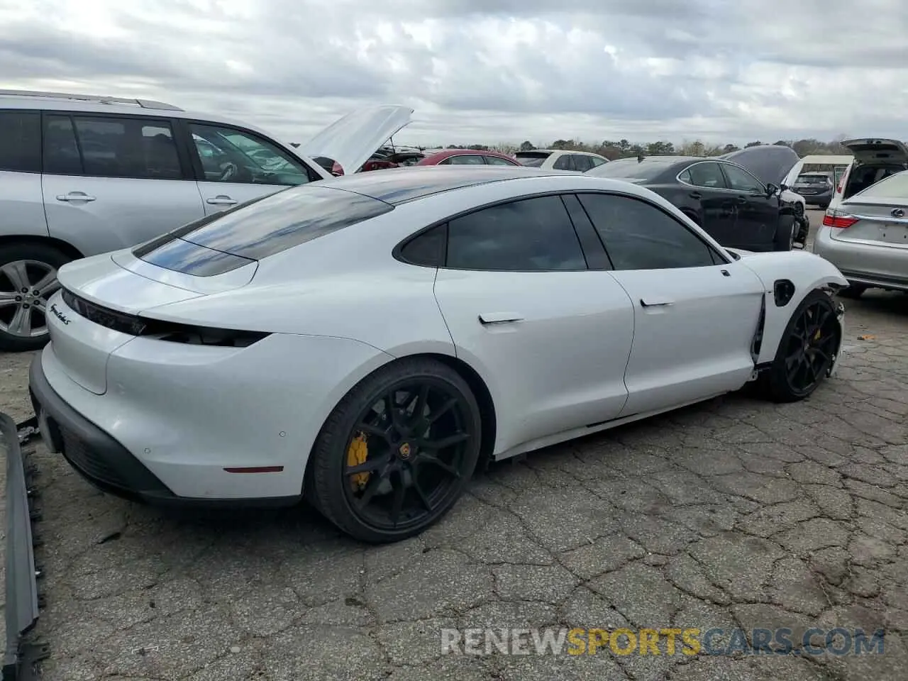 3 Photograph of a damaged car WP0AC2Y18LSA72290 PORSCHE TAYCAN 2020