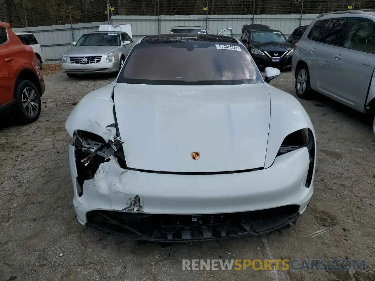 5 Photograph of a damaged car WP0AC2Y18LSA72290 PORSCHE TAYCAN 2020