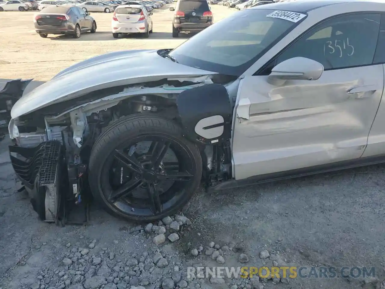 9 Photograph of a damaged car WP0AC2Y18LSA72399 PORSCHE TAYCAN 2020