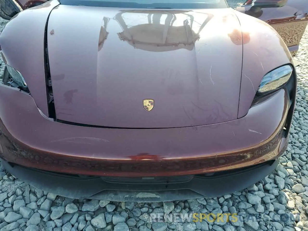 11 Photograph of a damaged car WP0AA2Y14MSA17505 PORSCHE TAYCAN 2021