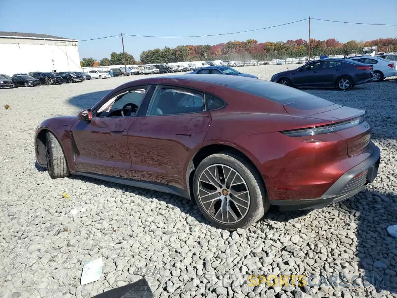 2 Photograph of a damaged car WP0AA2Y14MSA17505 PORSCHE TAYCAN 2021