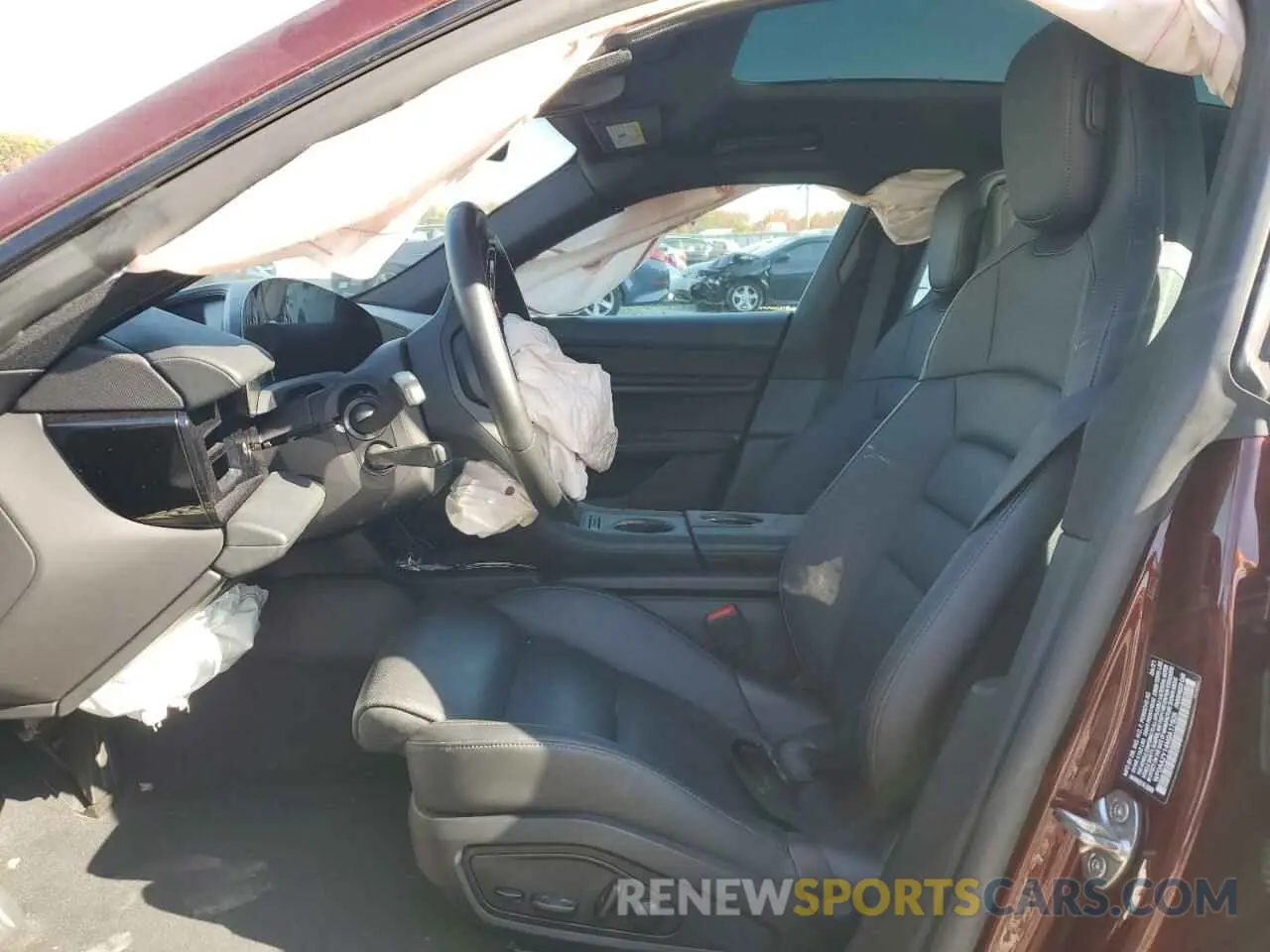7 Photograph of a damaged car WP0AA2Y14MSA17505 PORSCHE TAYCAN 2021