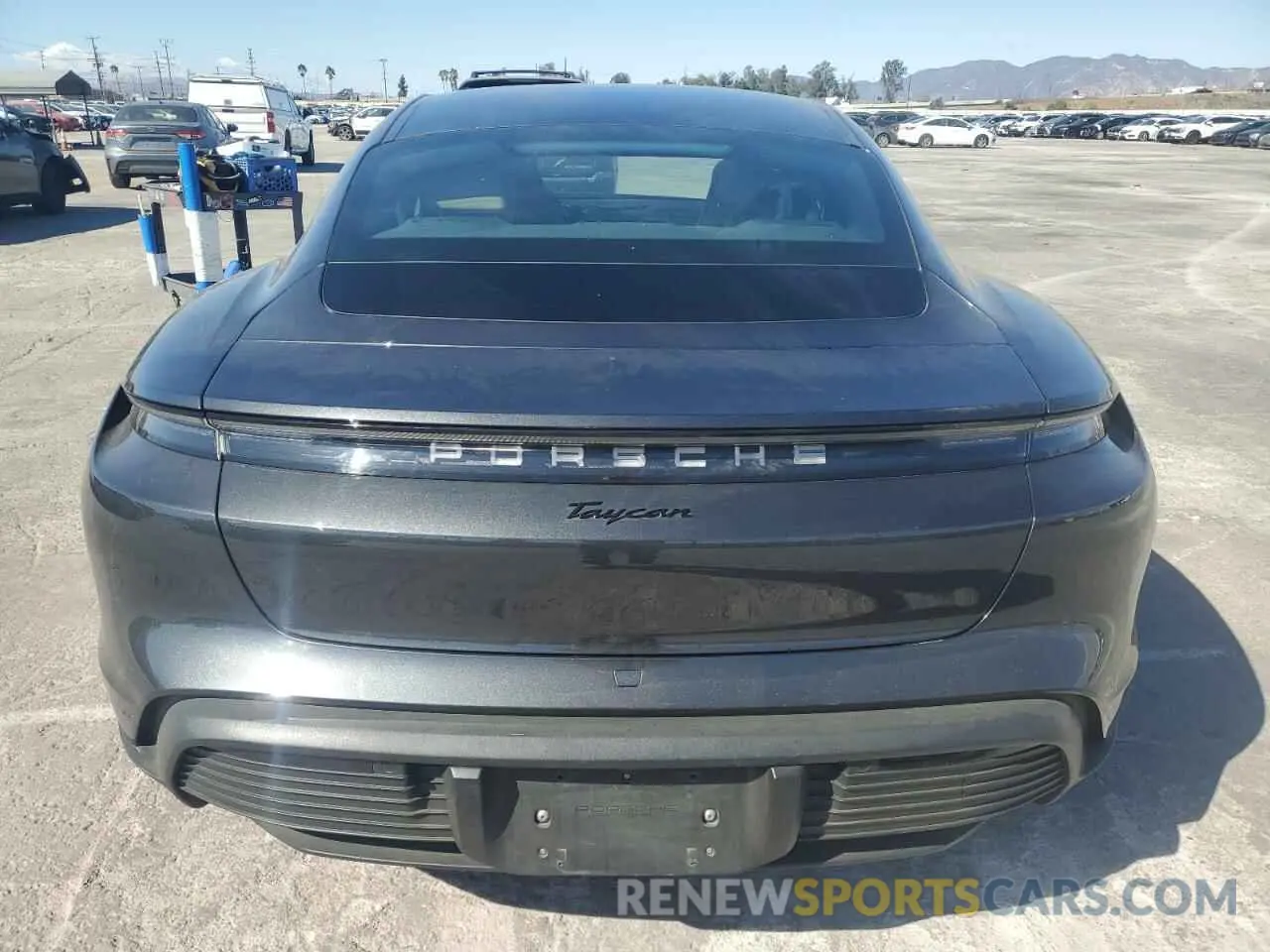 6 Photograph of a damaged car WP0AA2Y15MSA17190 PORSCHE TAYCAN 2021