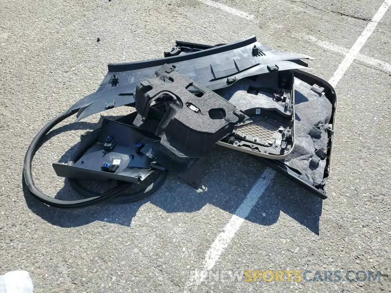 12 Photograph of a damaged car WP0AA2Y15MSA17464 PORSCHE TAYCAN 2021