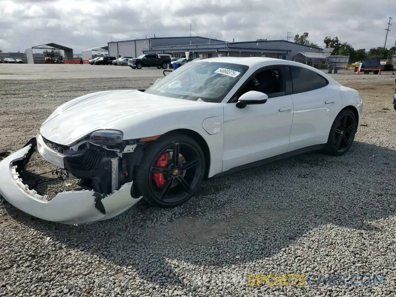 1 Photograph of a damaged car WP0AA2Y15MSA17996 PORSCHE TAYCAN 2021