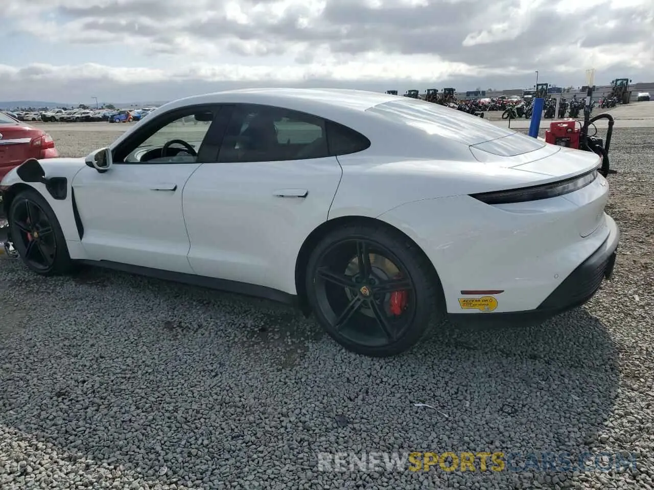 2 Photograph of a damaged car WP0AA2Y15MSA17996 PORSCHE TAYCAN 2021
