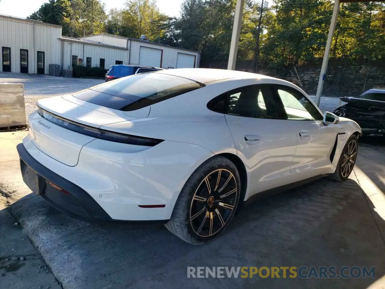 3 Photograph of a damaged car WP0AB2Y13MSA40920 PORSCHE TAYCAN 2021