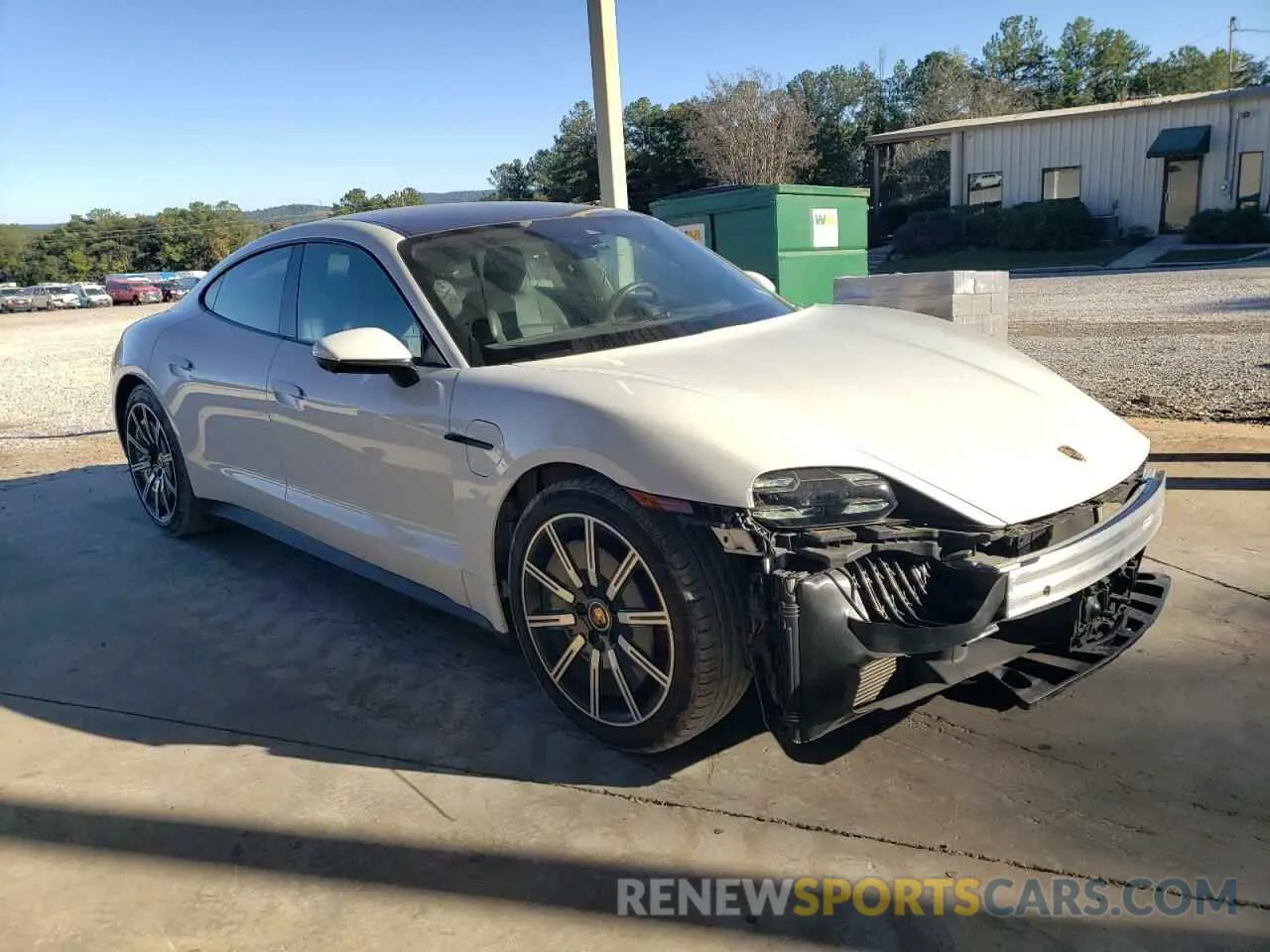 4 Photograph of a damaged car WP0AB2Y13MSA40920 PORSCHE TAYCAN 2021