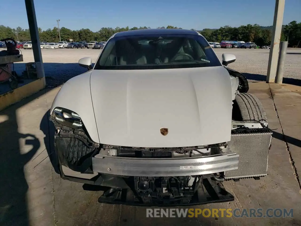 5 Photograph of a damaged car WP0AB2Y13MSA40920 PORSCHE TAYCAN 2021