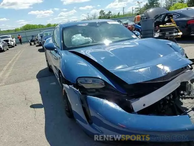 14 Photograph of a damaged car WP0AB2Y13MSA41808 PORSCHE TAYCAN 2021