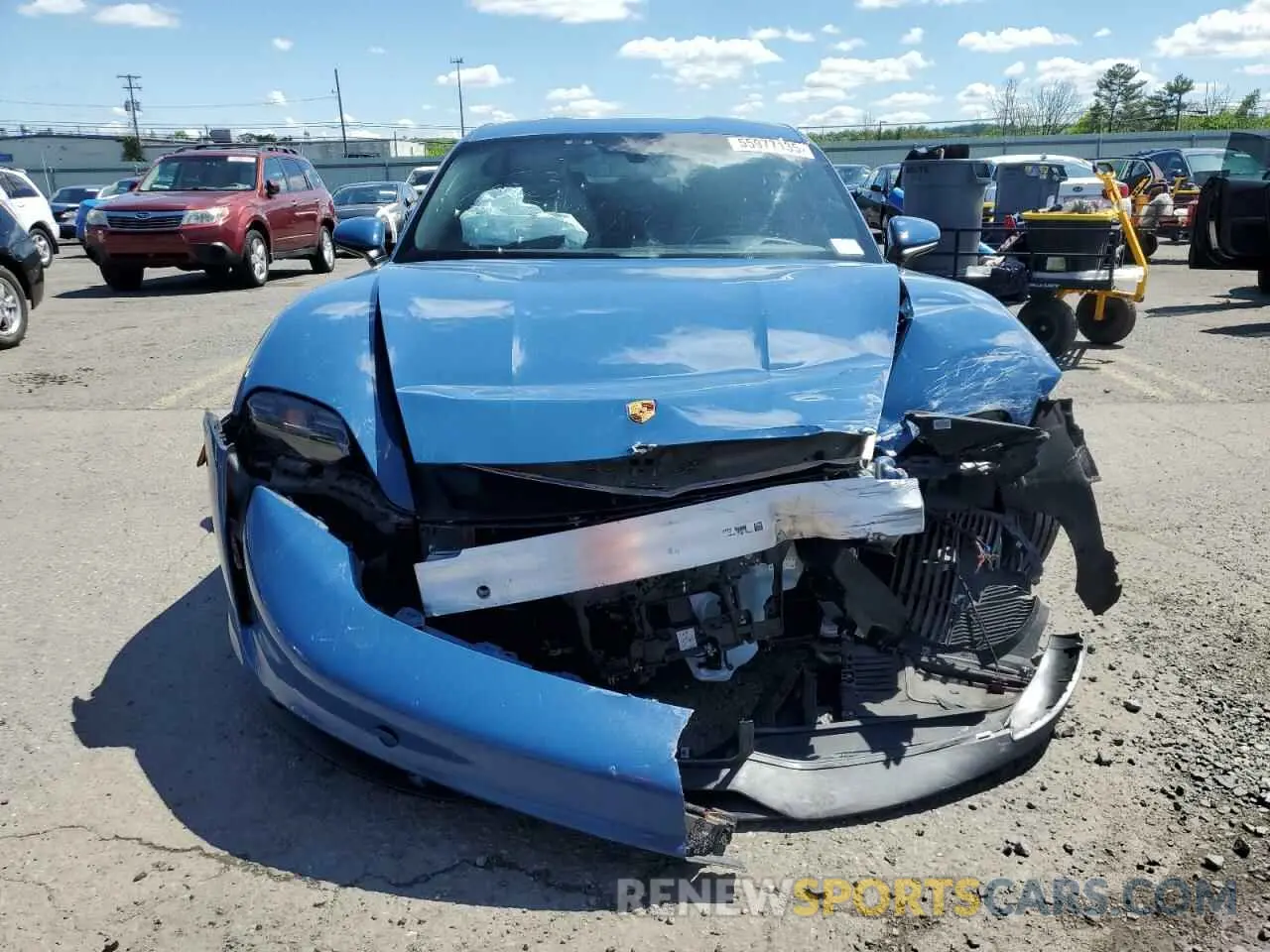 5 Photograph of a damaged car WP0AB2Y13MSA41808 PORSCHE TAYCAN 2021