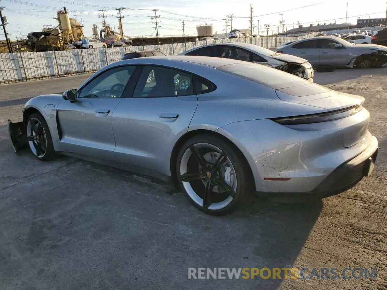 2 Photograph of a damaged car WP0AB2Y16MSA43990 PORSCHE TAYCAN 2021