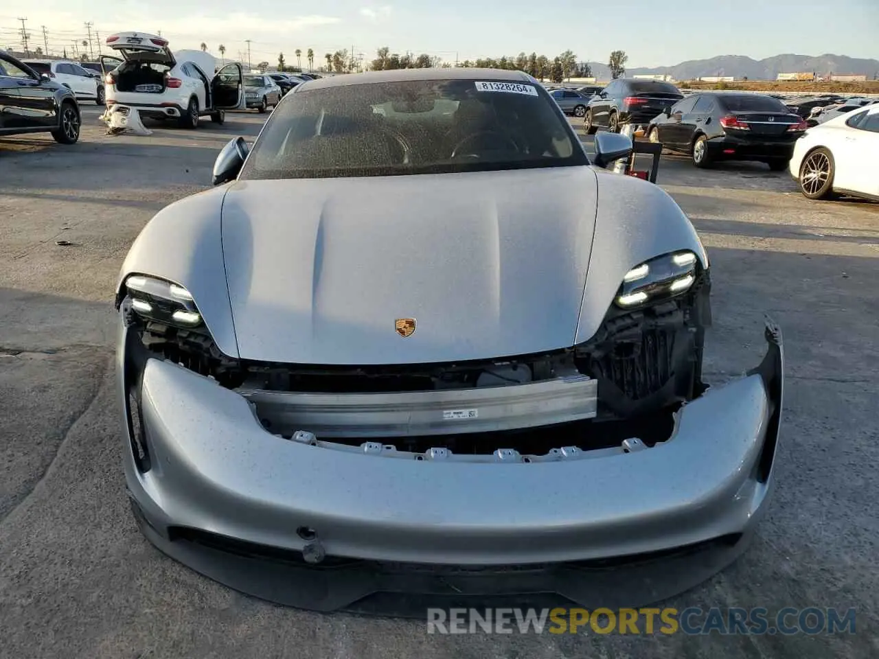5 Photograph of a damaged car WP0AB2Y16MSA43990 PORSCHE TAYCAN 2021