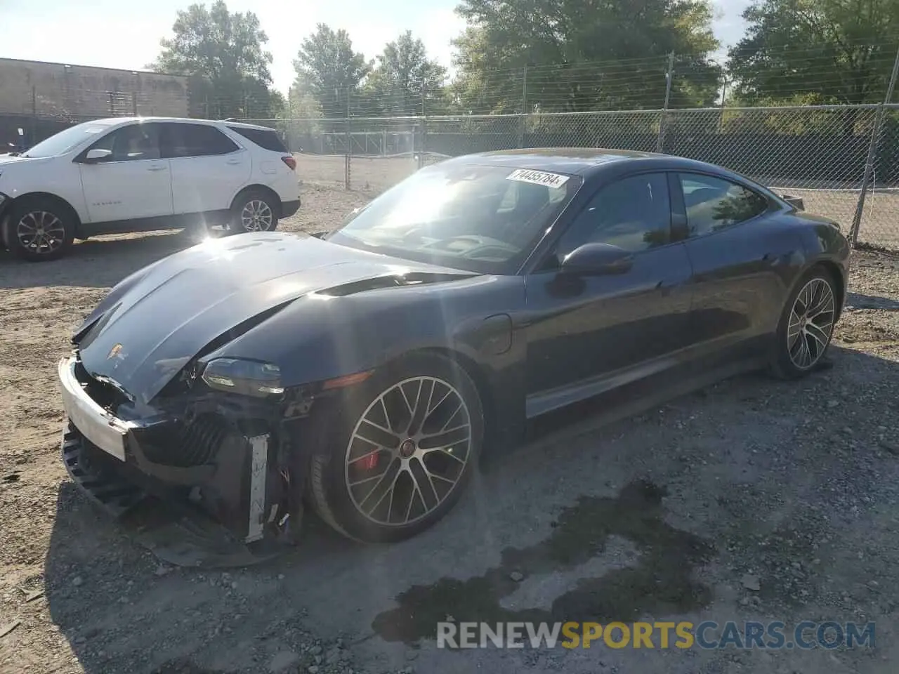 1 Photograph of a damaged car WP0AB2Y17MSA44064 PORSCHE TAYCAN 2021