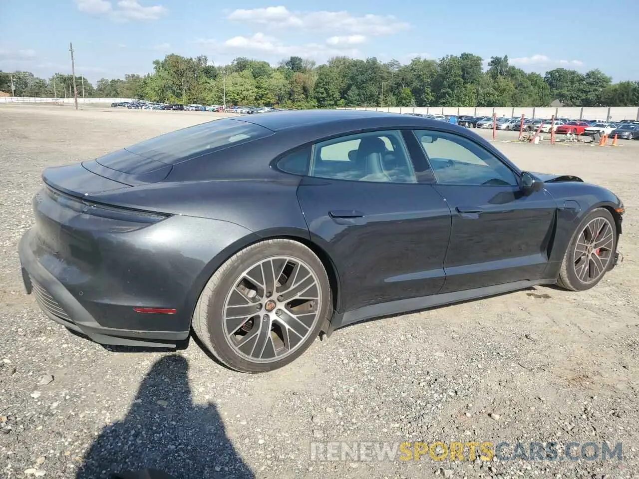 3 Photograph of a damaged car WP0AB2Y17MSA44064 PORSCHE TAYCAN 2021