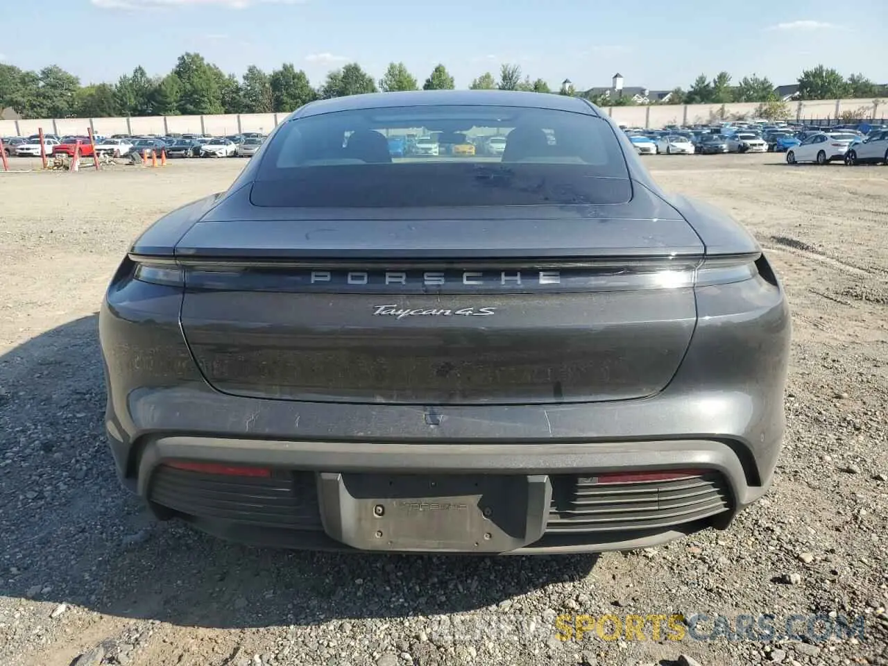 6 Photograph of a damaged car WP0AB2Y17MSA44064 PORSCHE TAYCAN 2021