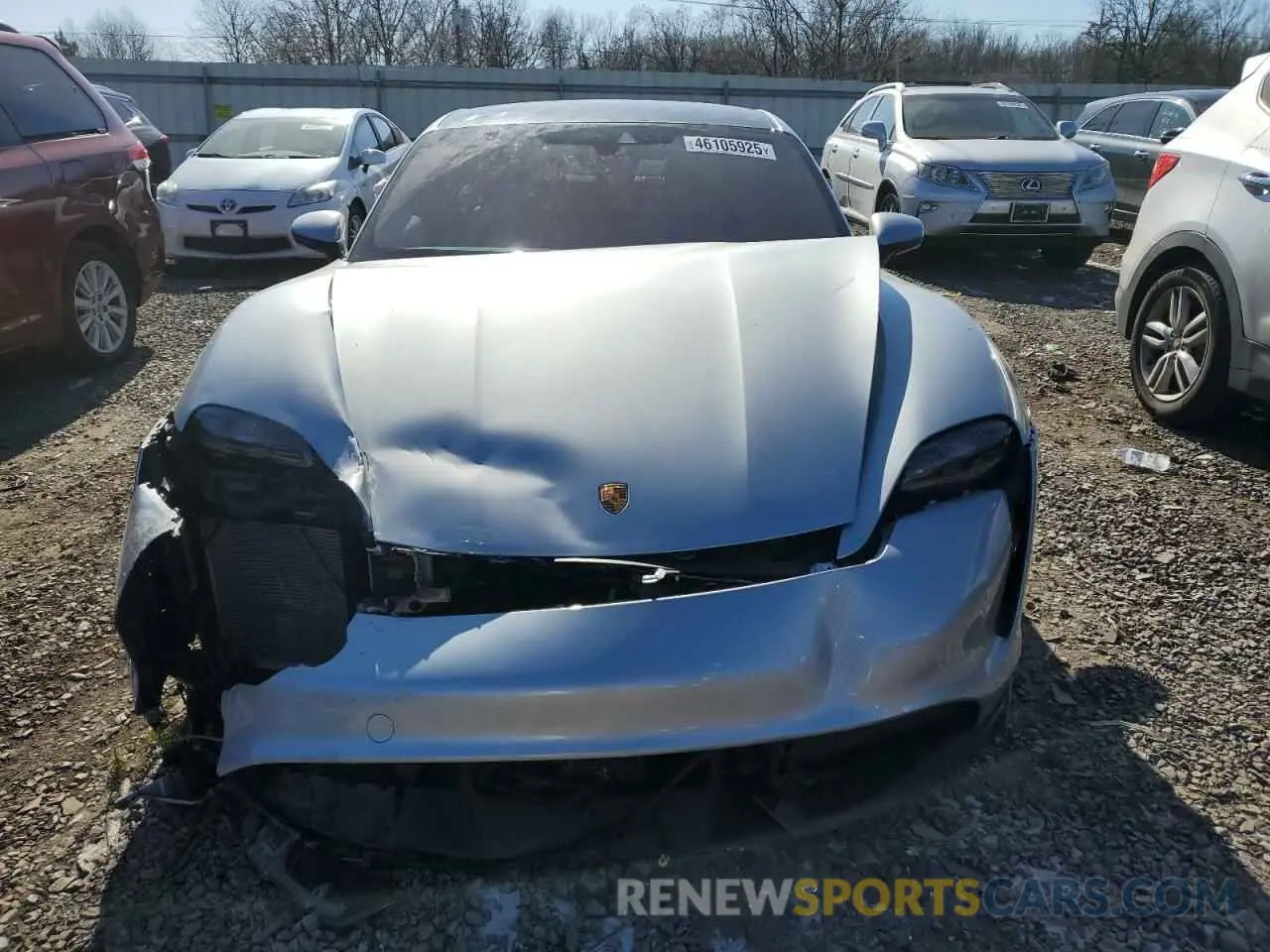5 Photograph of a damaged car WP0AC2Y10MSA62628 PORSCHE TAYCAN 2021