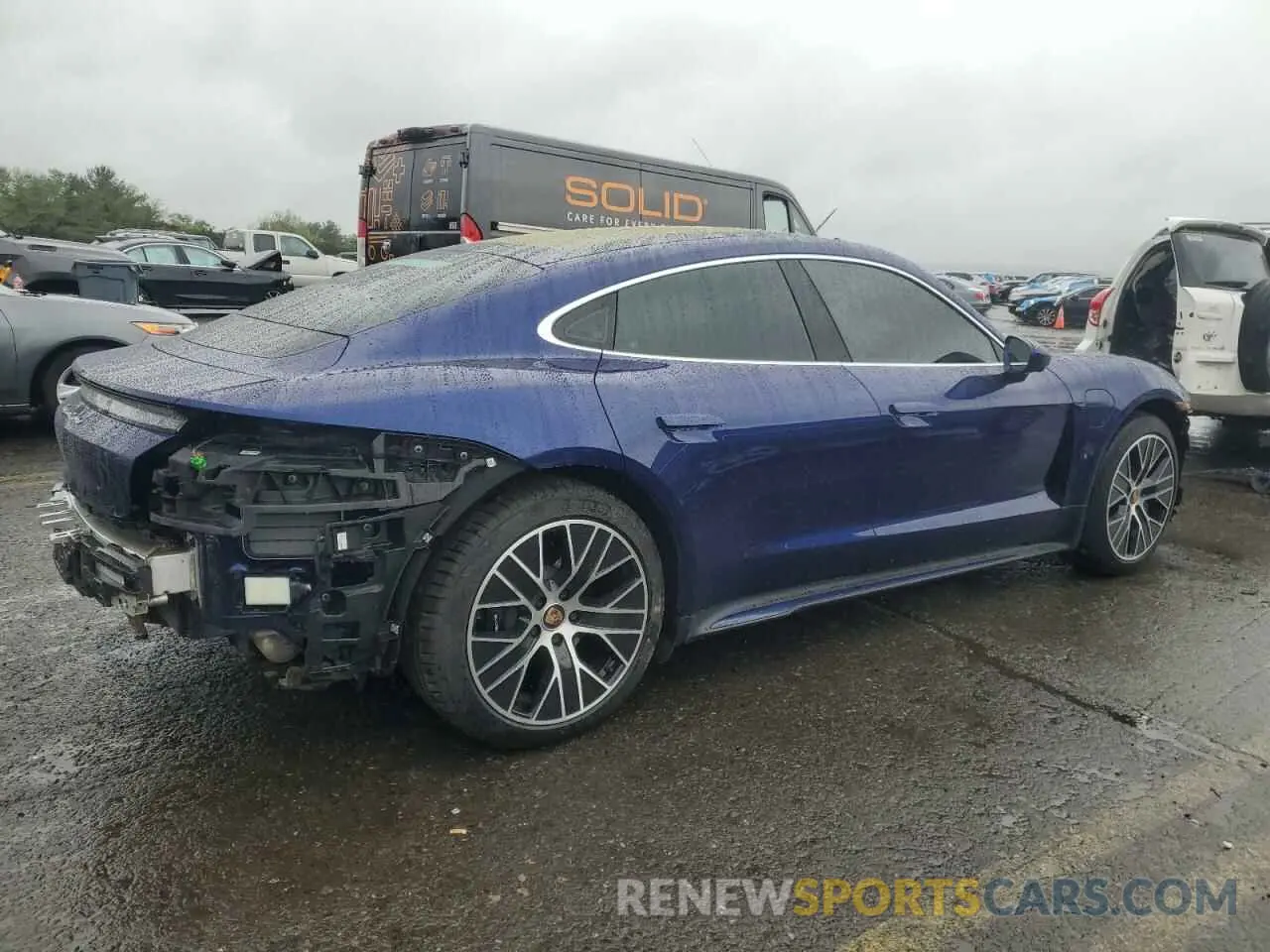 3 Photograph of a damaged car WP0AC2Y11MSA63352 PORSCHE TAYCAN 2021