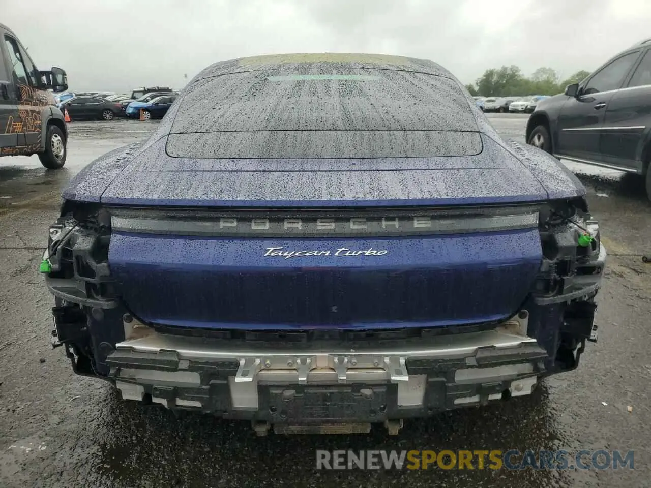 6 Photograph of a damaged car WP0AC2Y11MSA63352 PORSCHE TAYCAN 2021