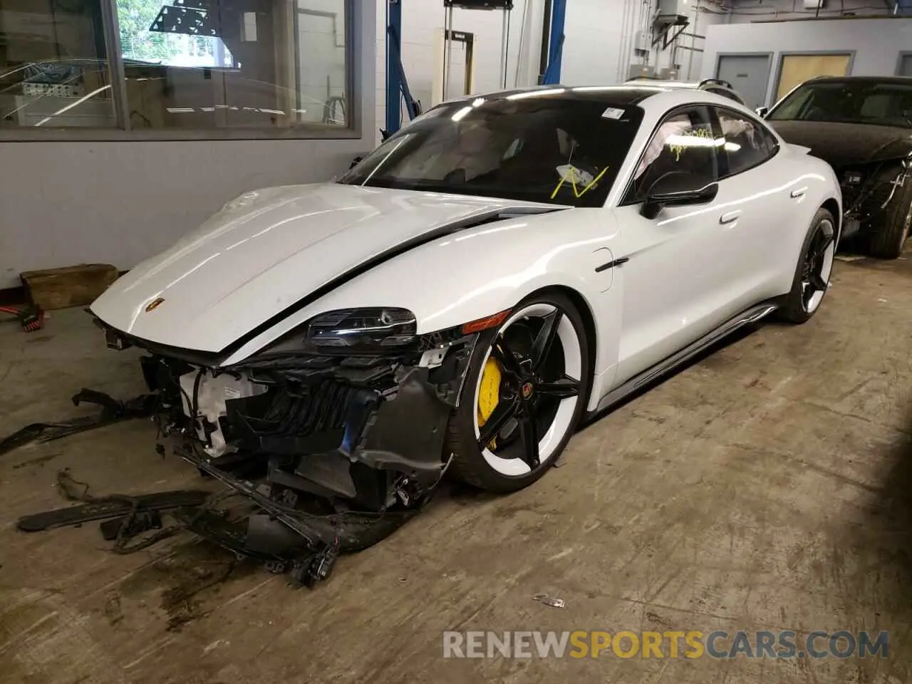 2 Photograph of a damaged car WP0AC2Y12MLA62060 PORSCHE TAYCAN 2021