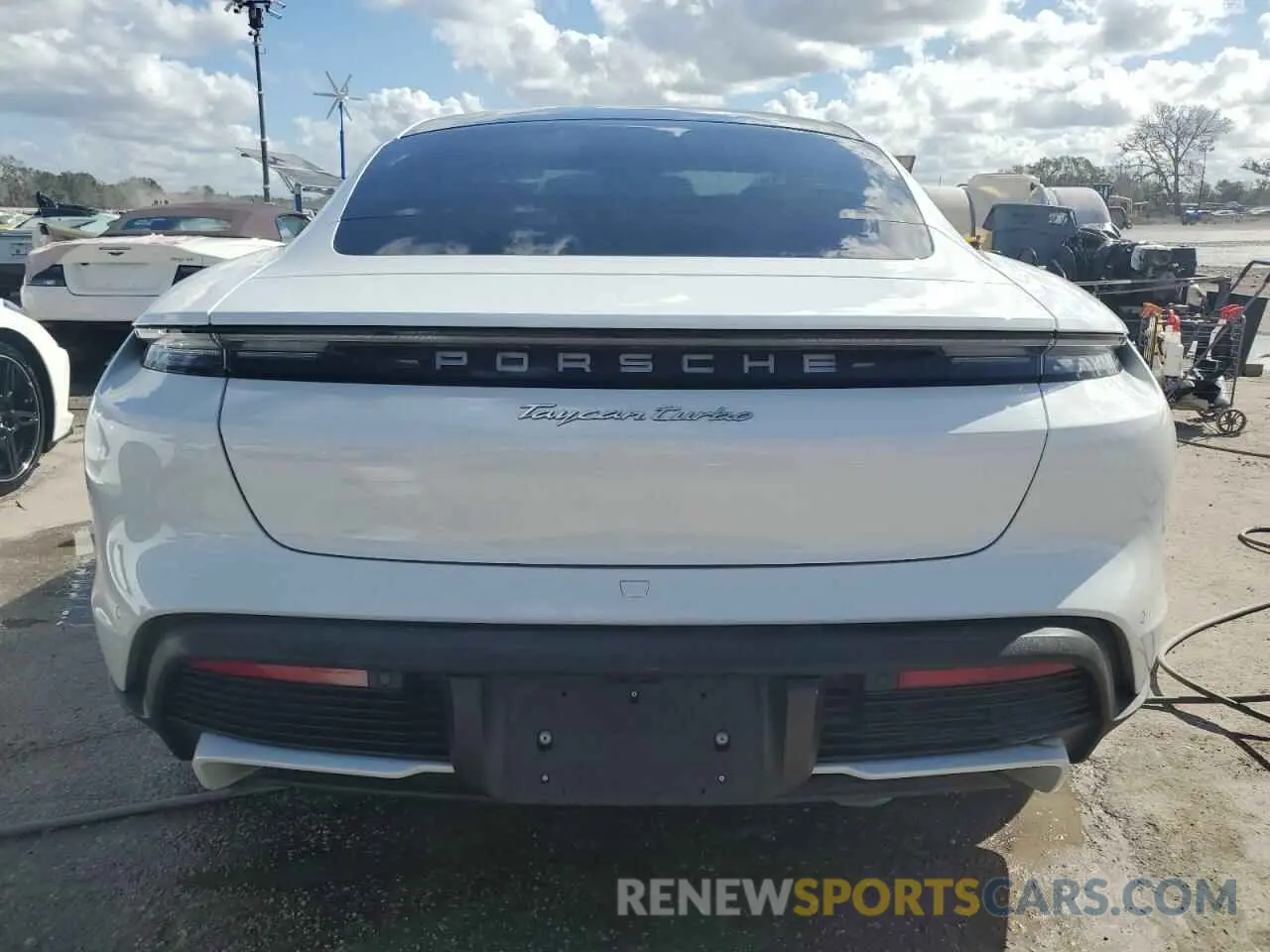 6 Photograph of a damaged car WP0AC2Y14MSA63376 PORSCHE TAYCAN 2021