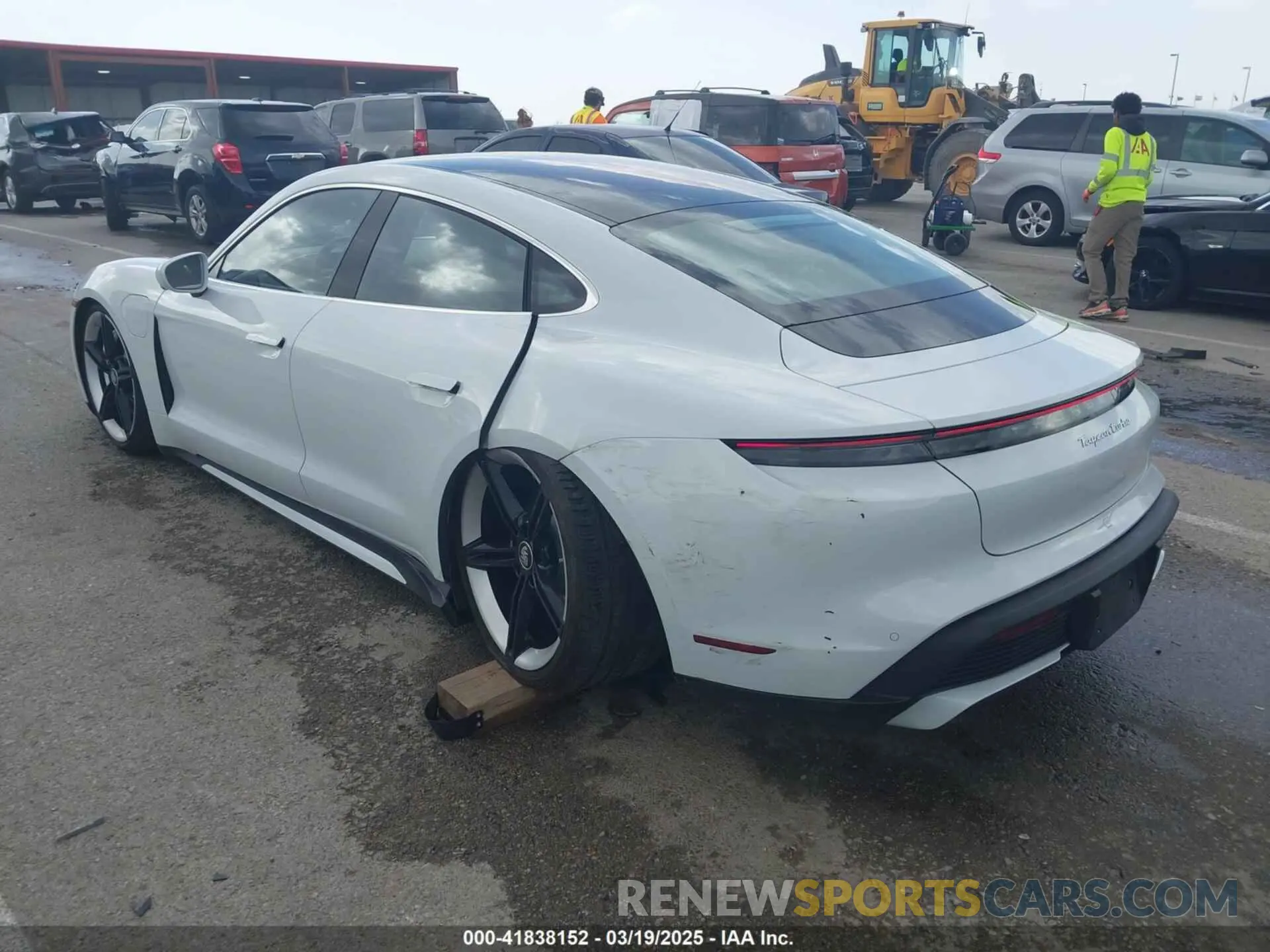 3 Photograph of a damaged car WP0AC2Y16MSA63752 PORSCHE TAYCAN 2021