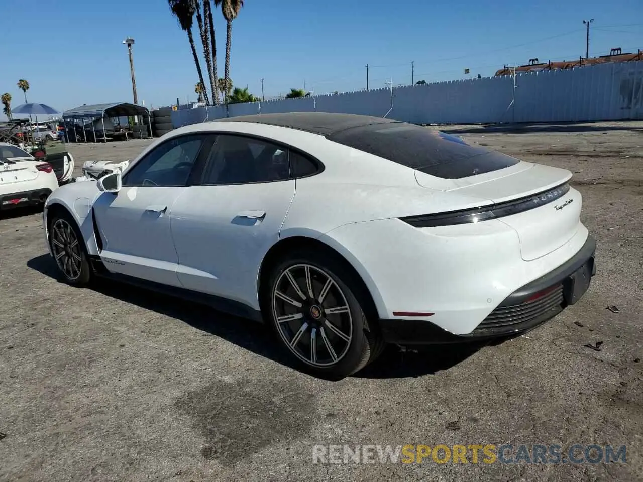 2 Photograph of a damaged car WP0AC2Y18MSA63381 PORSCHE TAYCAN 2021