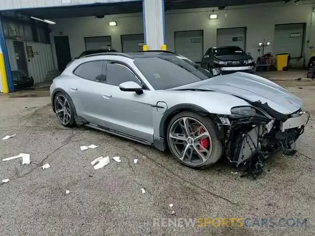14 Photograph of a damaged car WP0BB2Y10MSA81073 PORSCHE TAYCAN 2021