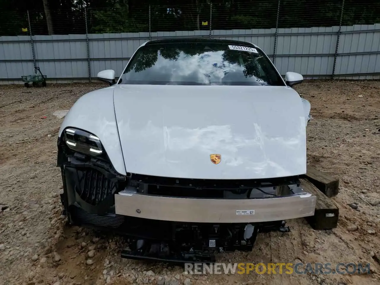 5 Photograph of a damaged car WP0AA2Y11NSA11338 PORSCHE TAYCAN 2022