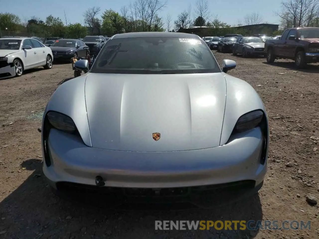 5 Photograph of a damaged car WP0AA2Y19NSA15847 PORSCHE TAYCAN 2022