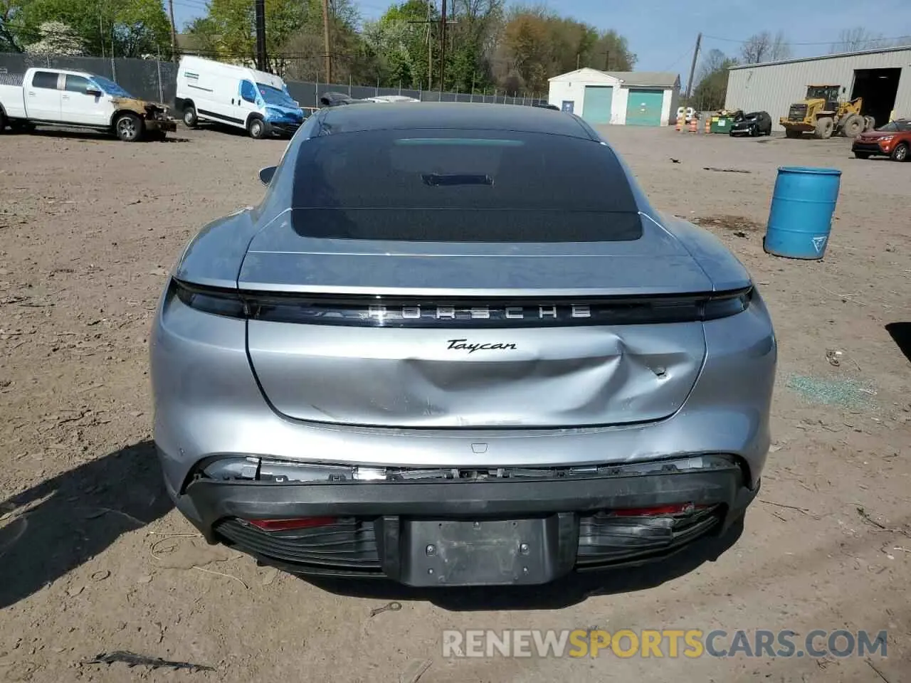 6 Photograph of a damaged car WP0AA2Y19NSA15847 PORSCHE TAYCAN 2022