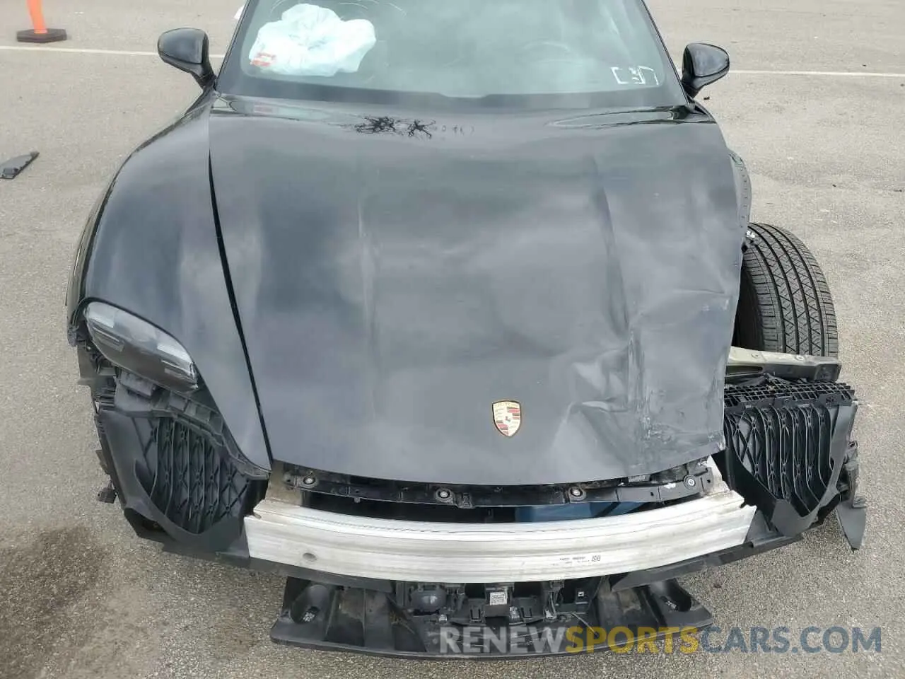 11 Photograph of a damaged car WP0AA2Y1XNSA10446 PORSCHE TAYCAN 2022