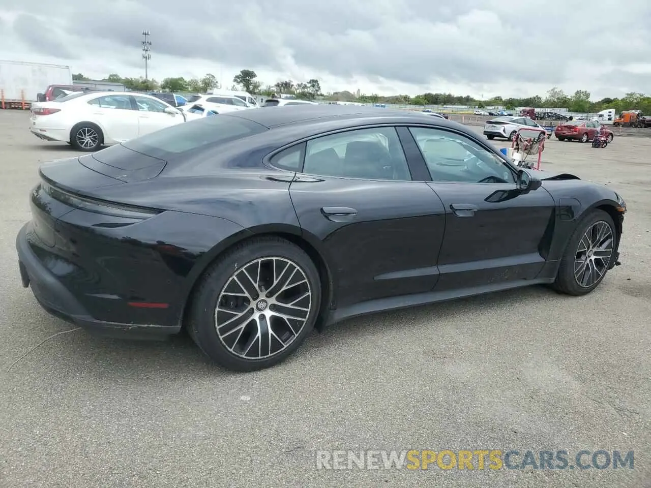3 Photograph of a damaged car WP0AA2Y1XNSA10446 PORSCHE TAYCAN 2022