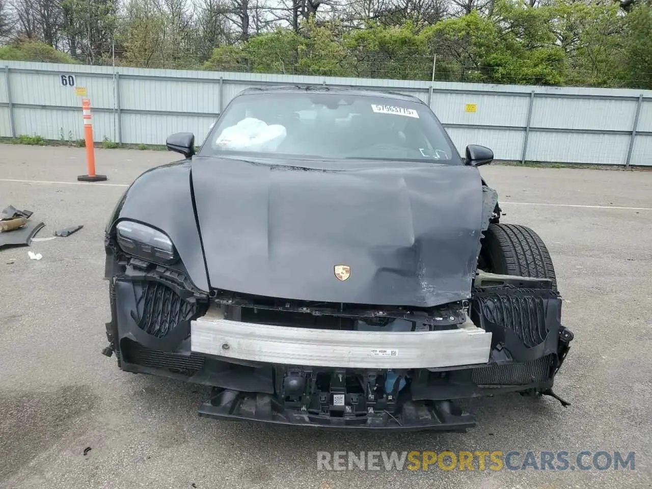 5 Photograph of a damaged car WP0AA2Y1XNSA10446 PORSCHE TAYCAN 2022